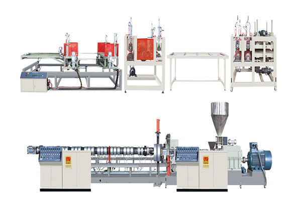 XPS擠塑板生產(chǎn)線(xiàn)設(shè)備（單螺桿、雙螺桿）